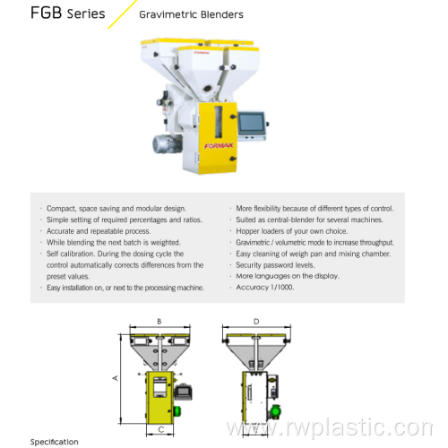 Automatic batching and mixing system equipment